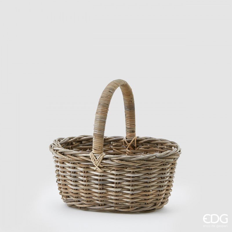 Cesto Rattan Ovale | EDG - Perrone Shop