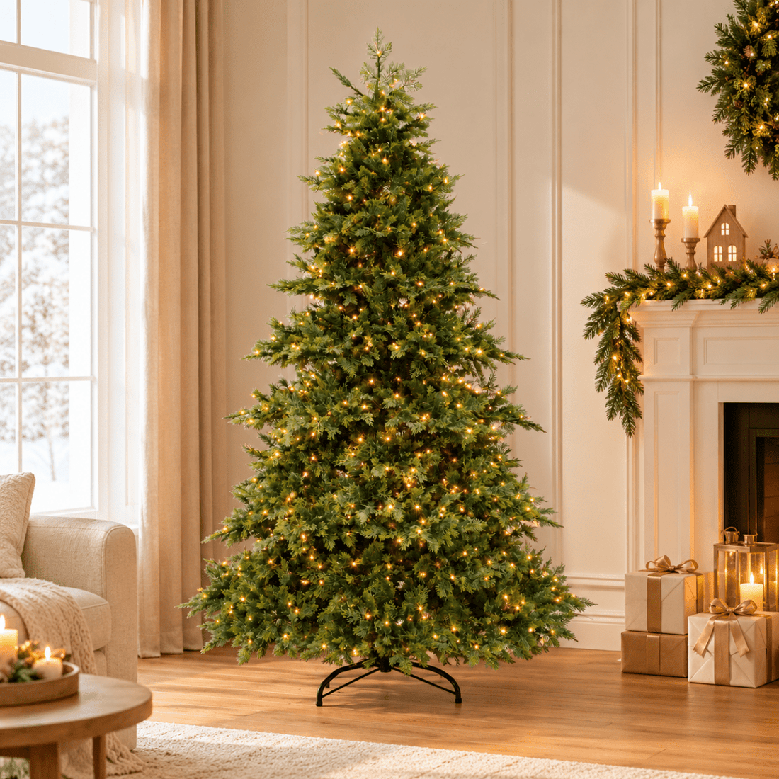 Albero di Natale Cipresso Luxury 210cm 600led | Xone - Perrone Shop