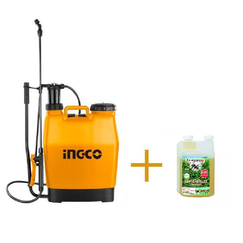 Combo pompa a spalla con antizanzare Protemax