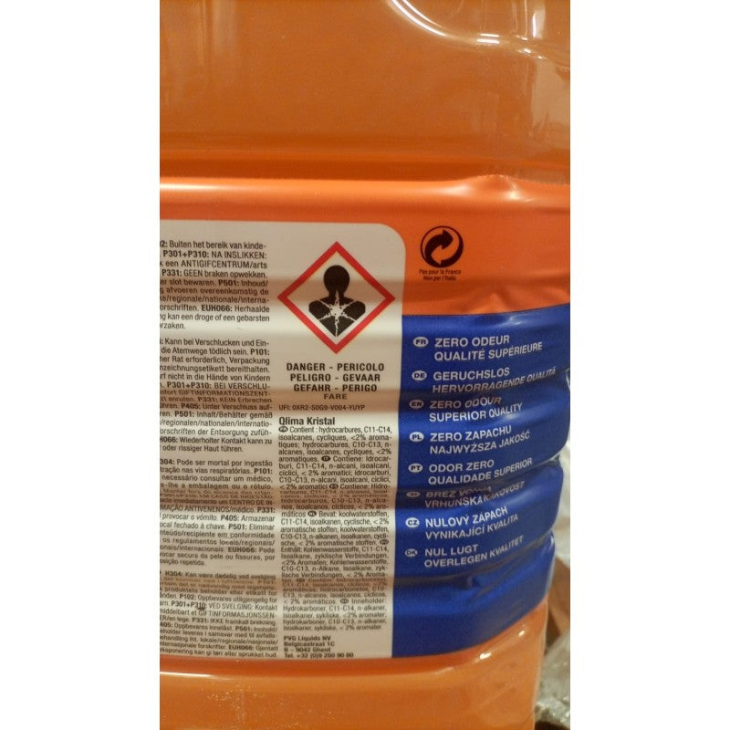 Combustibile liquido 20 lt Kristal Qlima