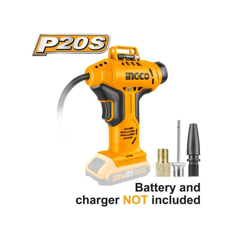 Compressore auto batteria litio 20V 10bar nudo