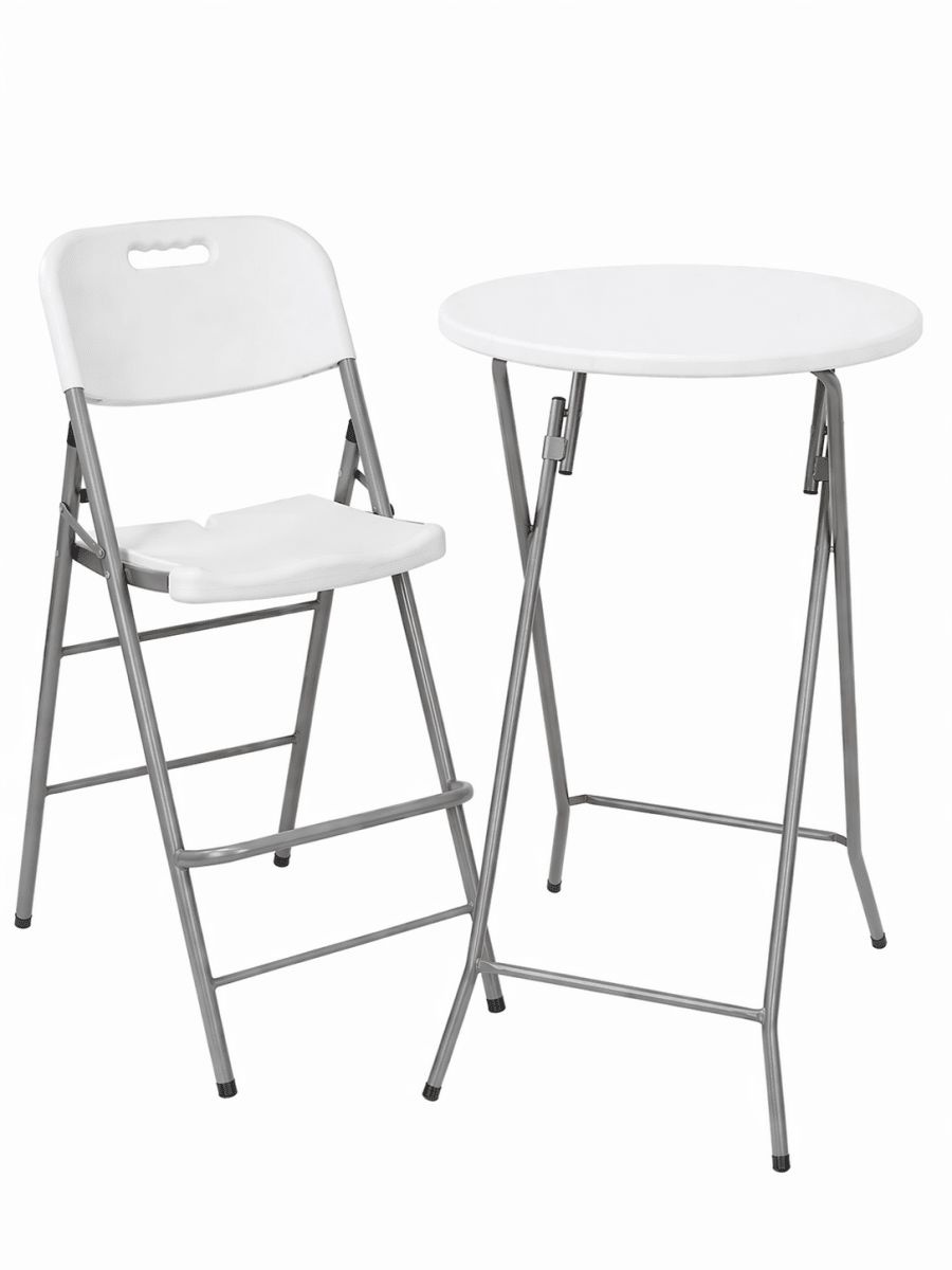 Tavolo alto da esterno Catering Professionale Ø60 cm Xone - Perrone Shop