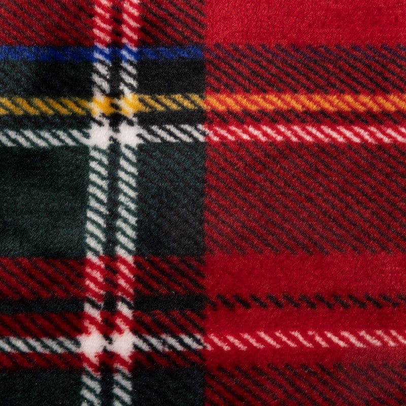 Coperta natalizia di flanella scozzese