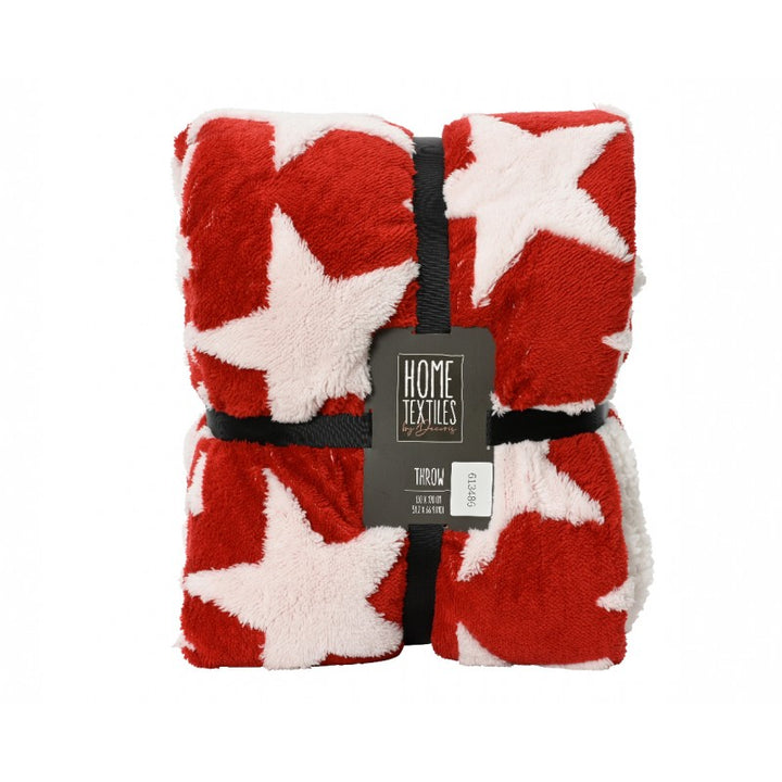 Plaid natalizio con stelle