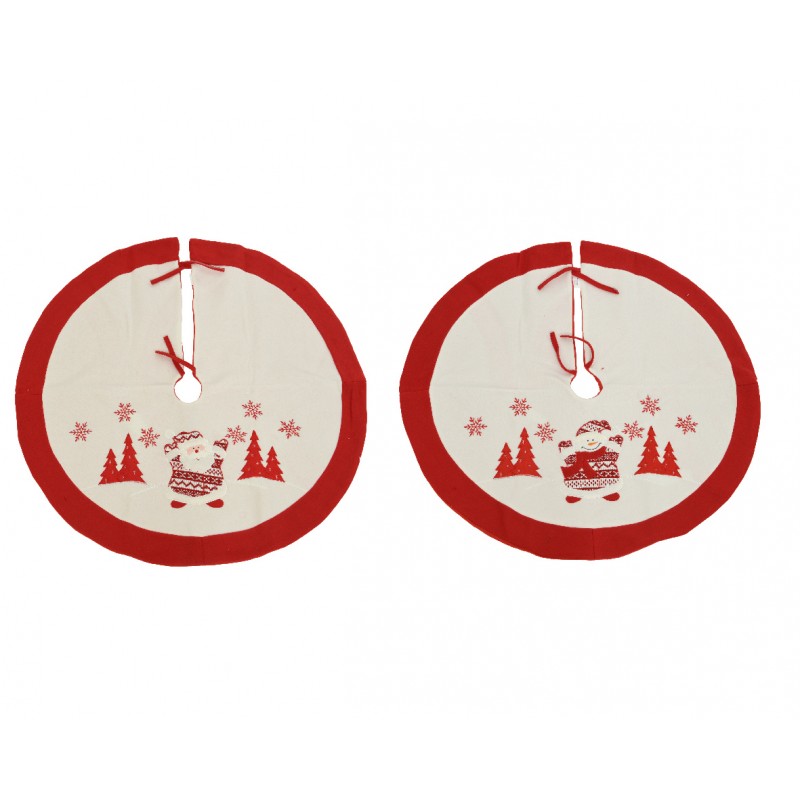 Copri Base Albero Bianco o Rosso