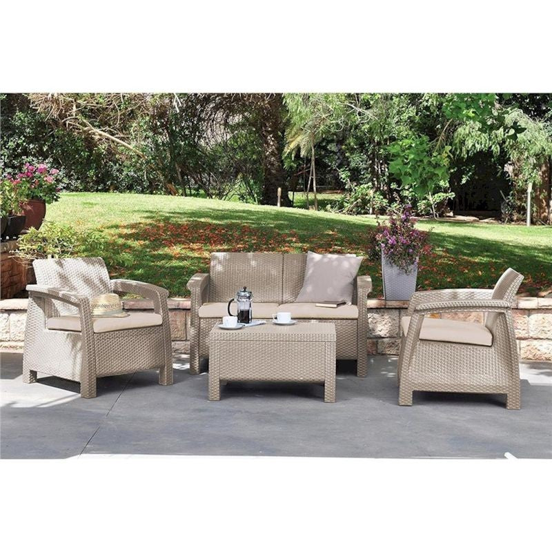 Set da giardino in resina Keter Outdoor Corfù