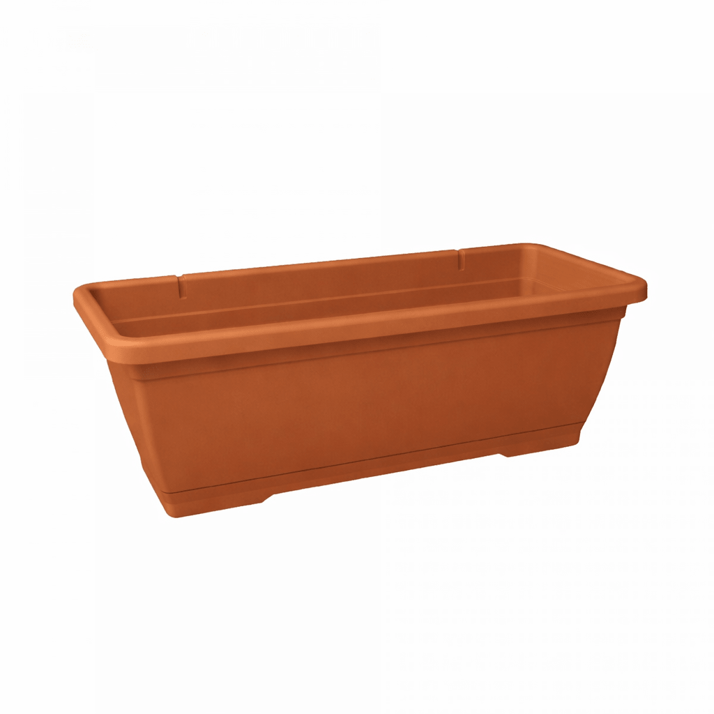 Fioriera Cassetta Primavera da balcone con sottovaso 60cm - Perrone Shop