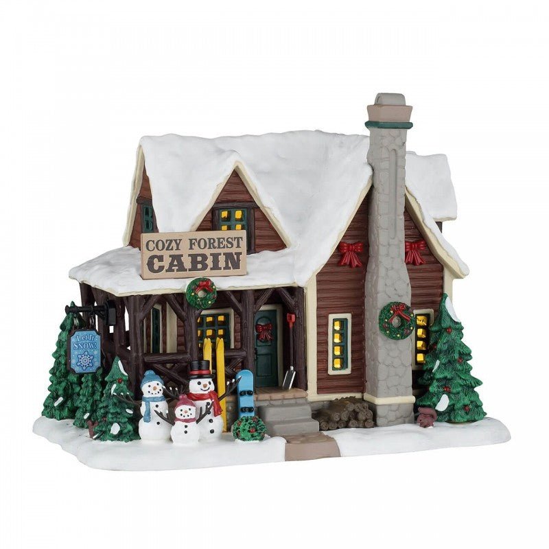 Paesaggio Accogliente baita nel bosco | Lemax - Perrone Shop