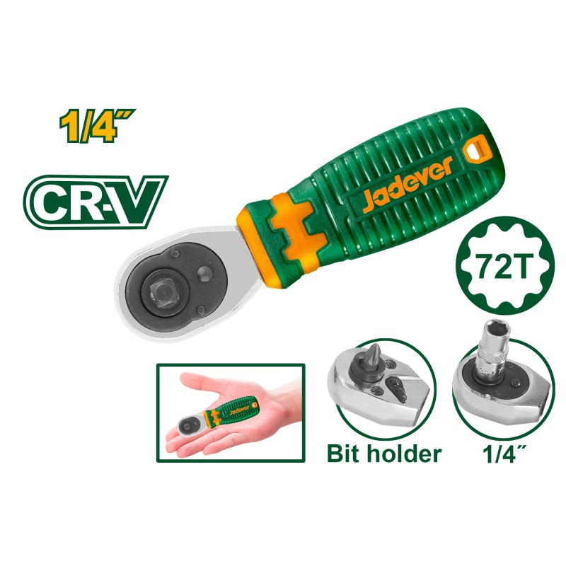 Cricchetto Reversibile 1/4 Poll