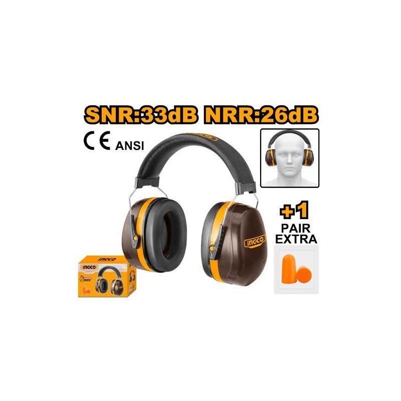 Cuffie Antirumore Industriali con Tappi Extra - Perrone Shop