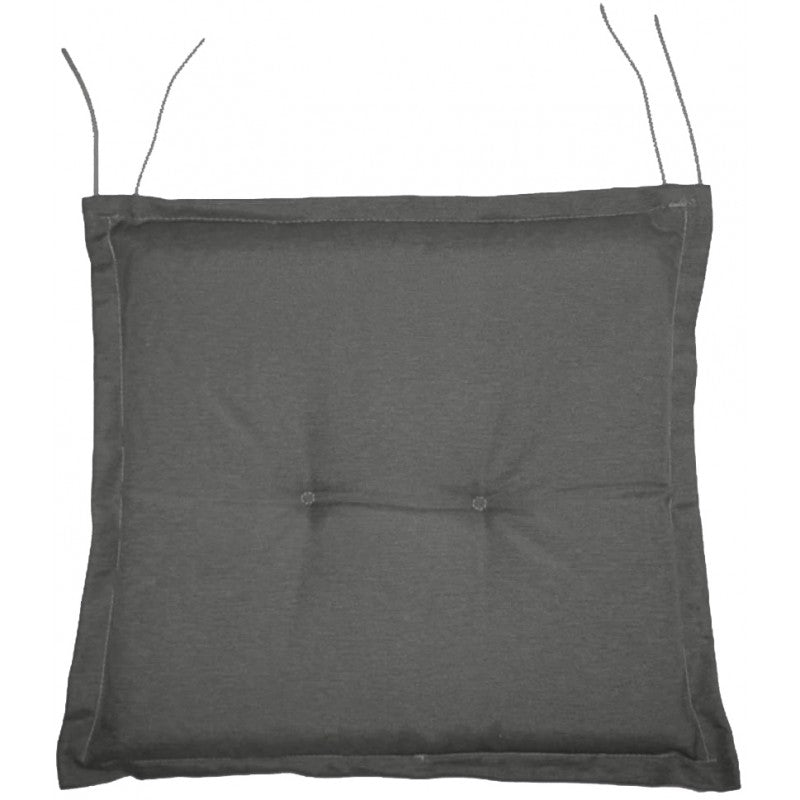 Cuscino antimacchia per sedia grigio 40x40cm