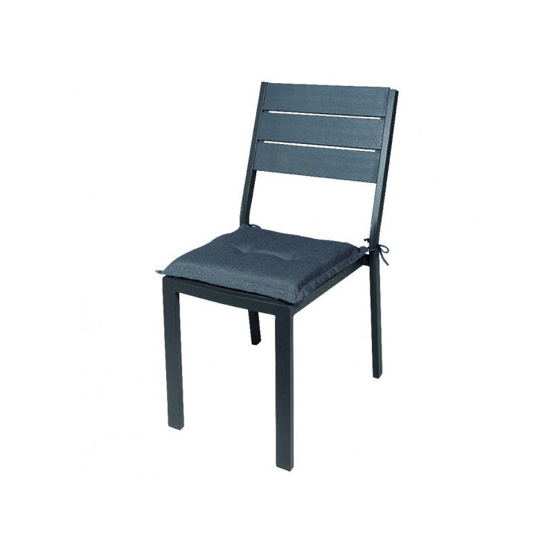 Cuscino antimacchia per sedia grigio 40x40cm