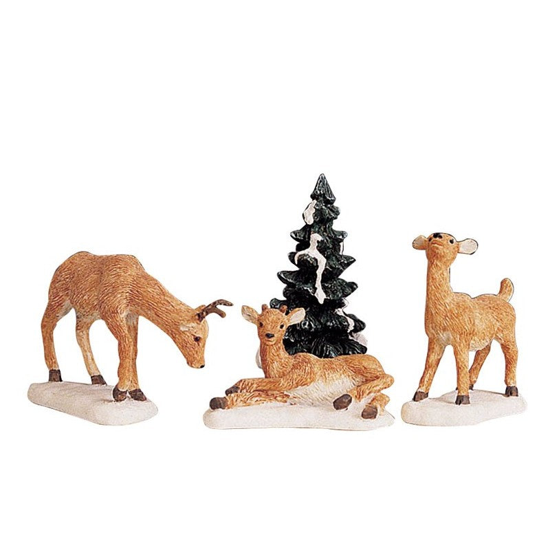 Soggetto famiglia di cervi | Lemax
