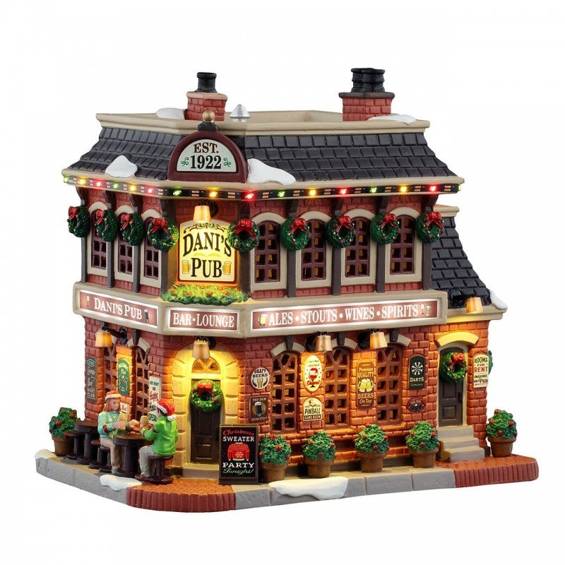 Paesaggio Danis's Pub | Lemax - Perrone Shop
