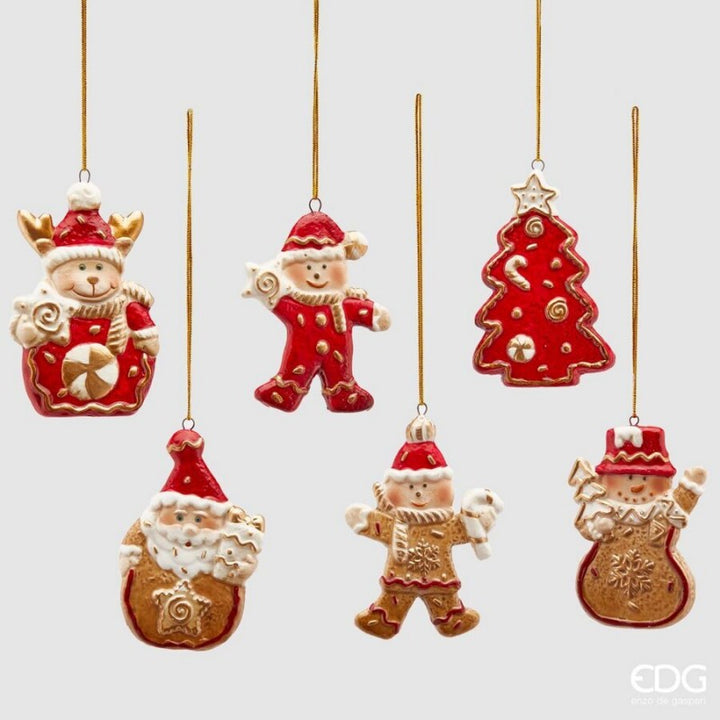 Decorazioni Natalizie per Albero 9cm| EDG
