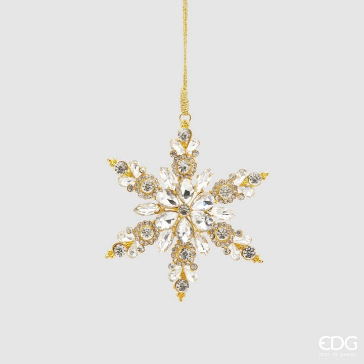 Decorazione Fiocconeve Dorato| EDG