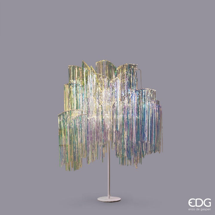 Decorazione natalizia albero a led con frange H150 cm | EDG