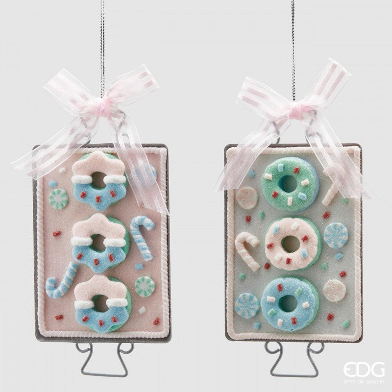 Decorazione Teglia Ciambelle Bell H15 Assortite |EDG