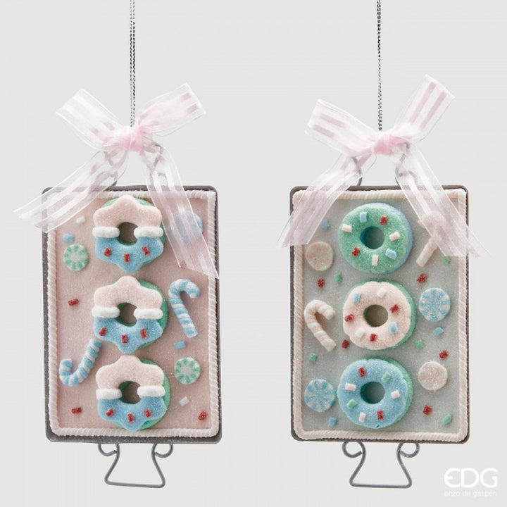 Decorazione Teglia Ciambelle Bell H15 Assortite |EDG