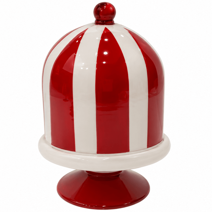 Candela profumata a campana vanilla rossa/bianca | Mercury - Perrone Shop