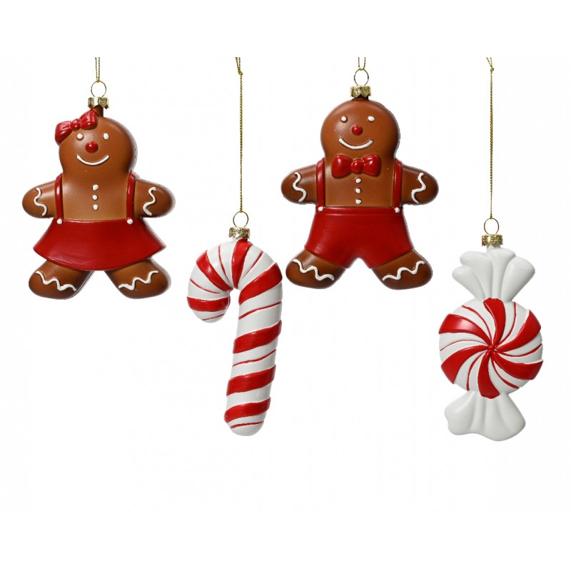 Decorazione di Natale per albero Pan Di Zenzero