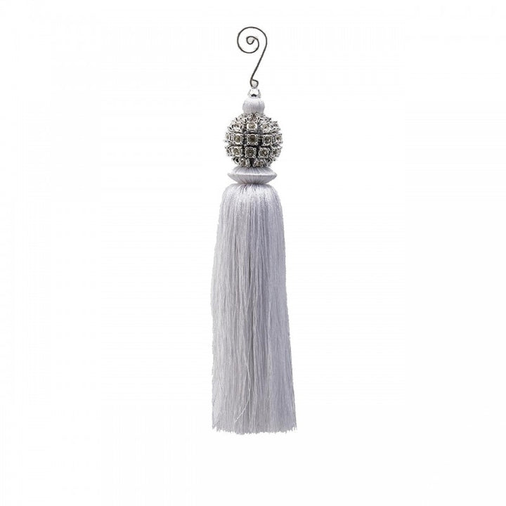 Decoro Nappa Con Sfera Di Diamanti H.23 Cm 2 Colorazioni