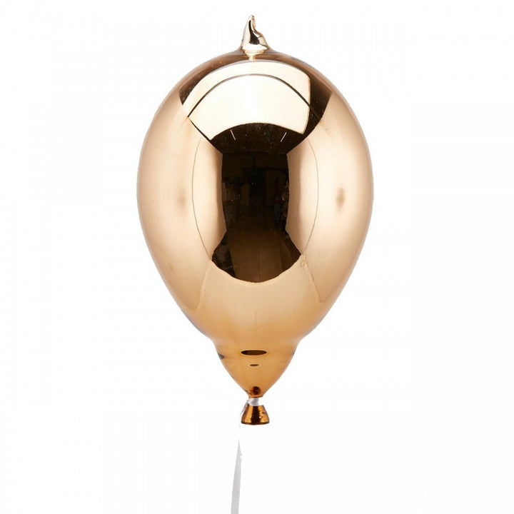 Decoro Palloncino Vetro Oro