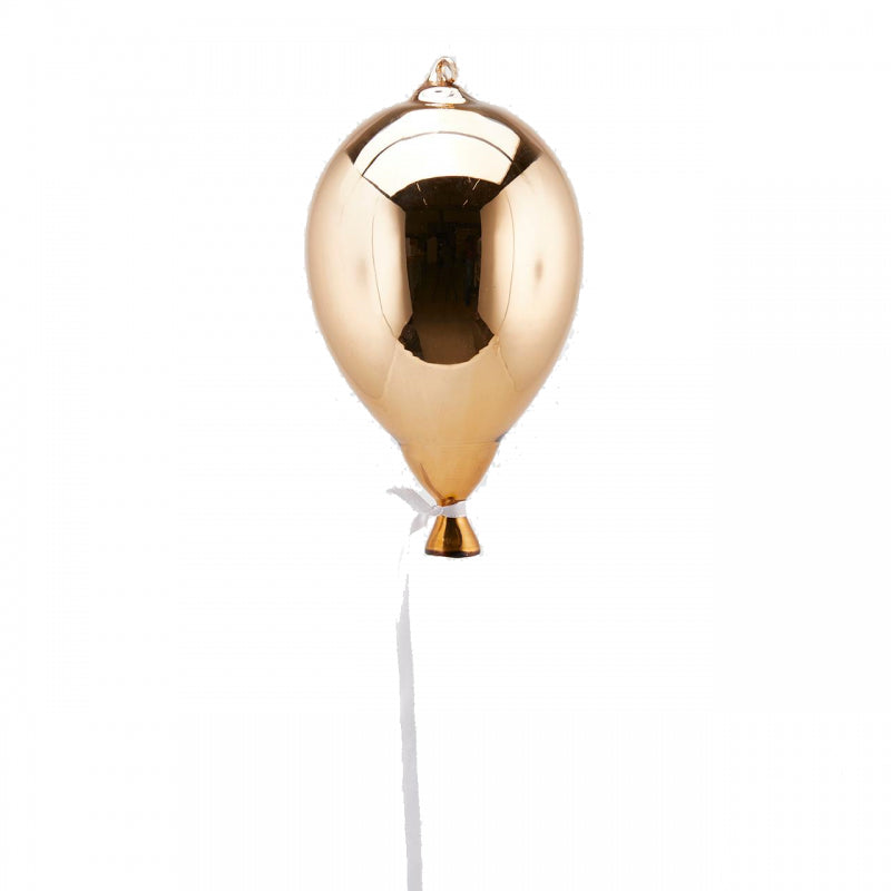 Decoro Palloncino Vetro Oro