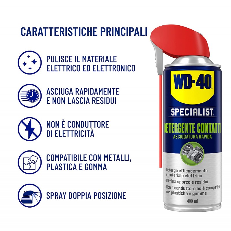 Specialist detergente contatti Ml 400 | WD-40