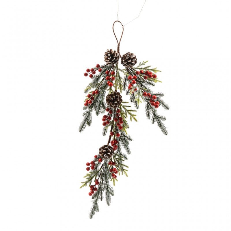 Dietroporta Natalizio con bacche| Mercury - Perrone Shop