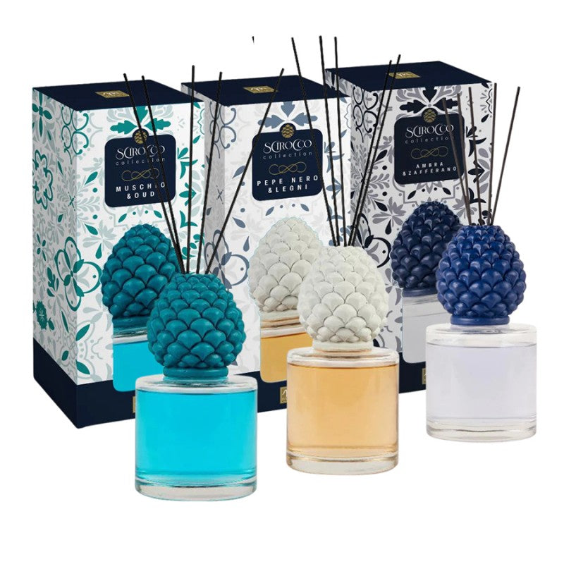 Diffusore Di Essenza Con Bacchette A Forma Di Pigna