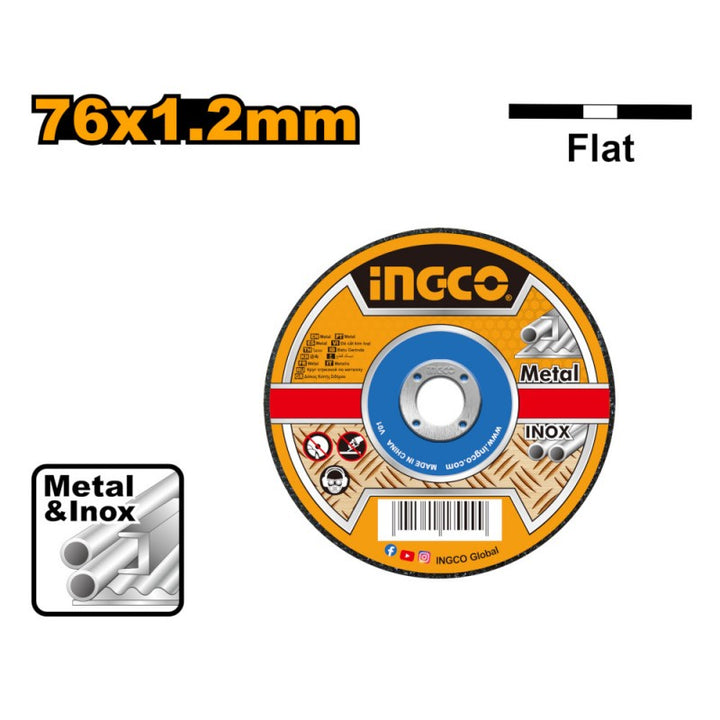 Disco Taglio Metallo e Inox per CAGLI76011