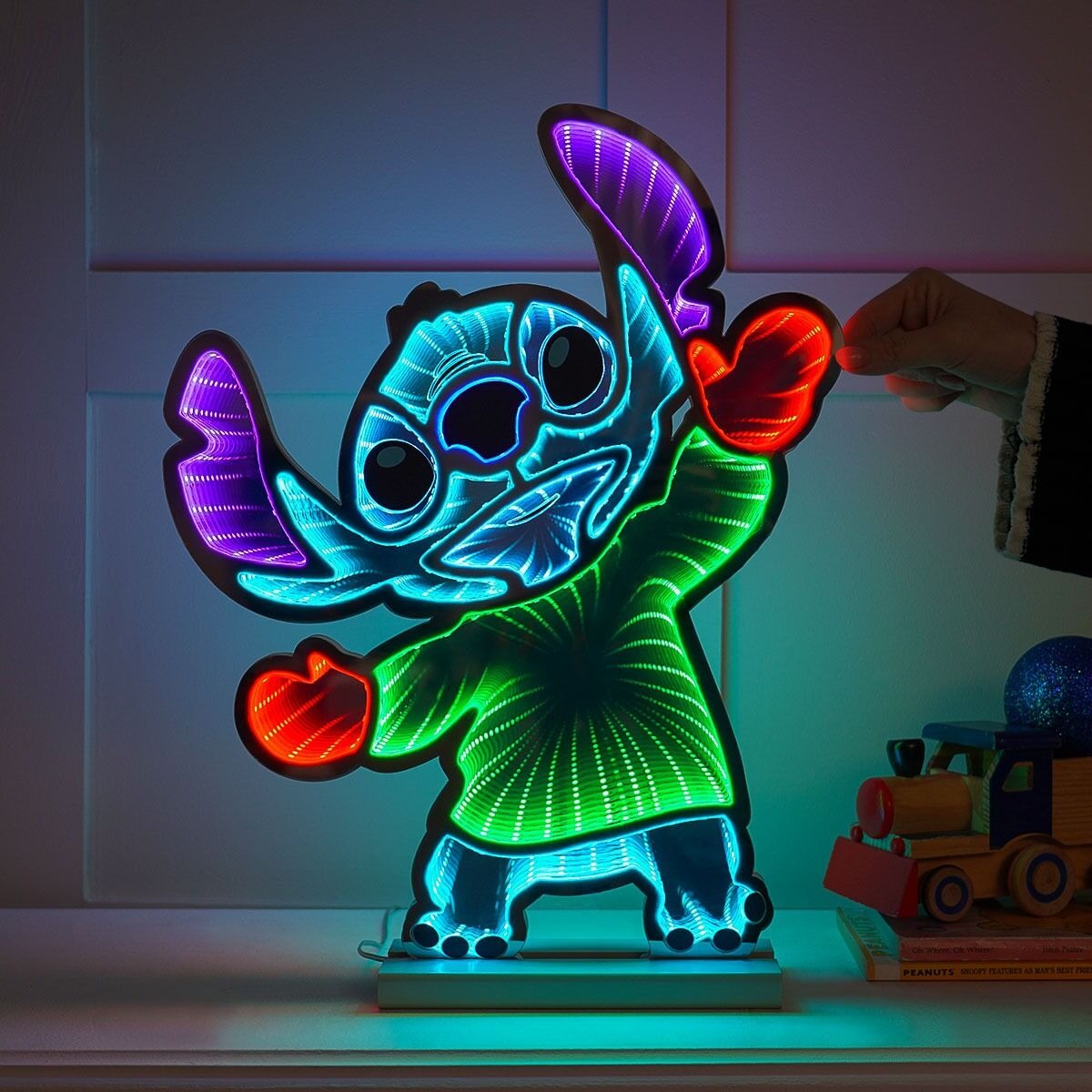 Stitch Danzante Luminoso 40 Cm