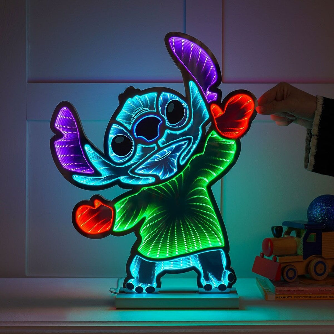 Stitch Danzante Luminoso 40 Cm