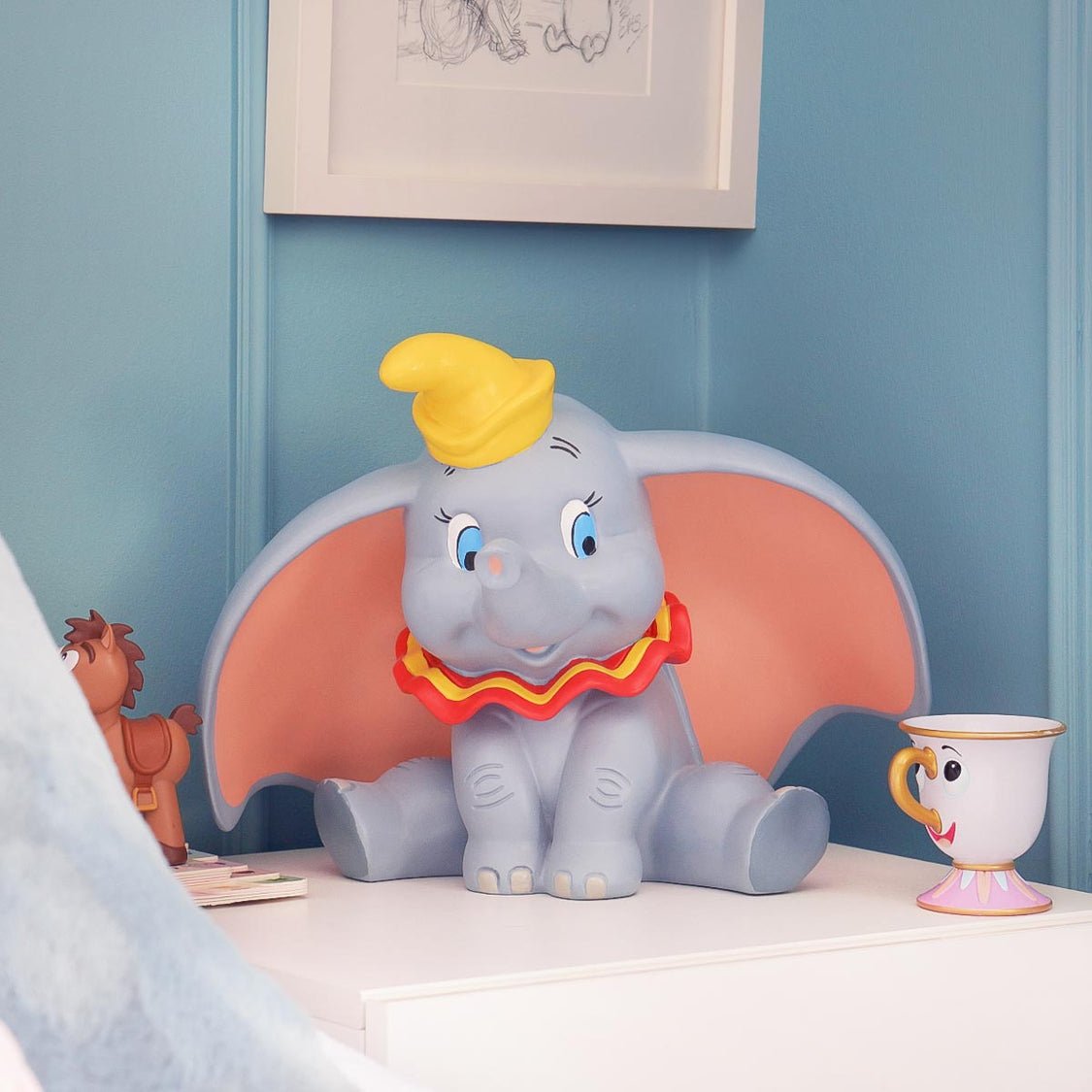 Statuina Dumbo Disney da Giardino Small – 20 cm - Perrone Shop