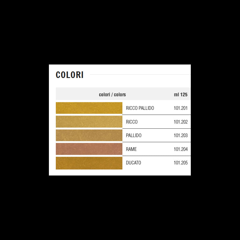 Doratura a solvente per interni 125ml