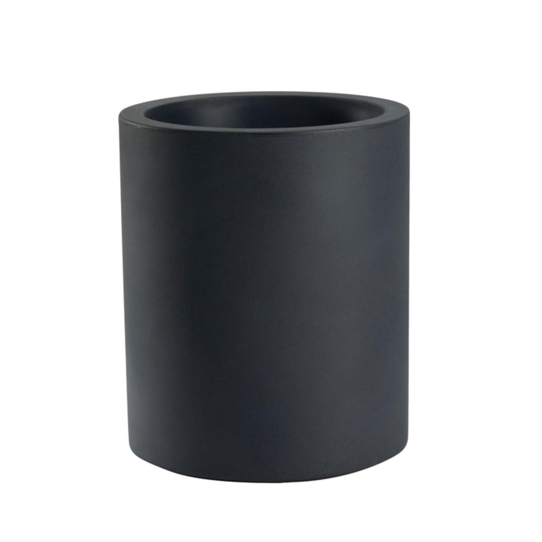 Vaso cilindro Antracite Echo 35cm Nicoli