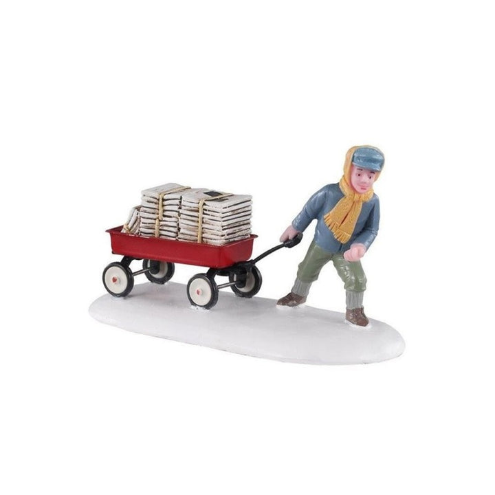 Edicolante con carretto - Lemax