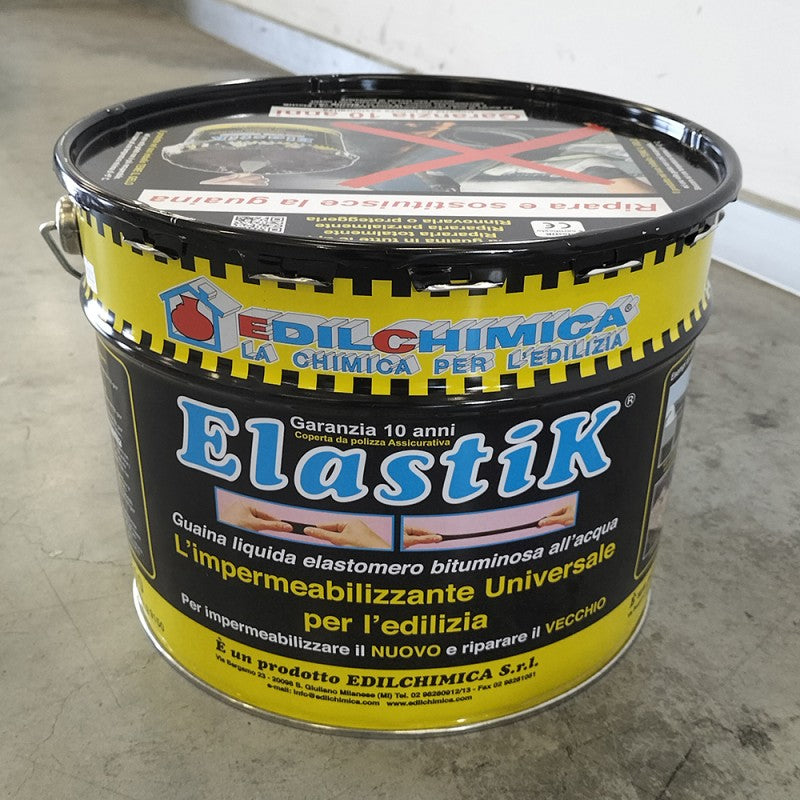 Guaina liquida bituminosa impermeabilizzante Elastik Edilchimica