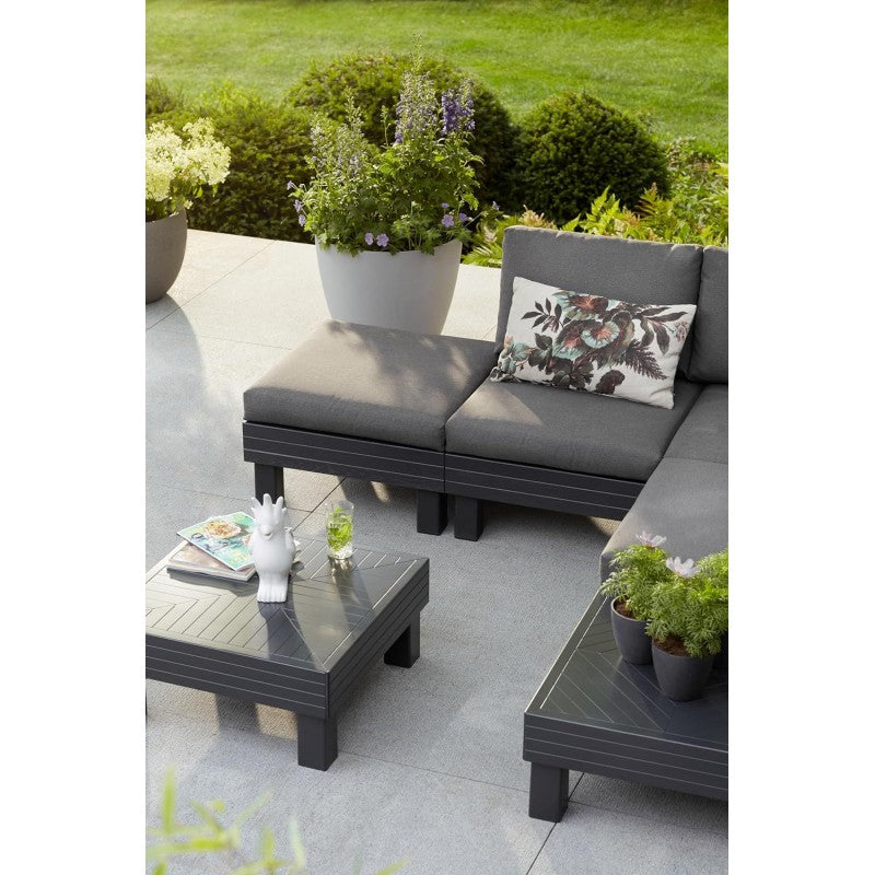 Elements Lounge Set 5 Posti Grafite