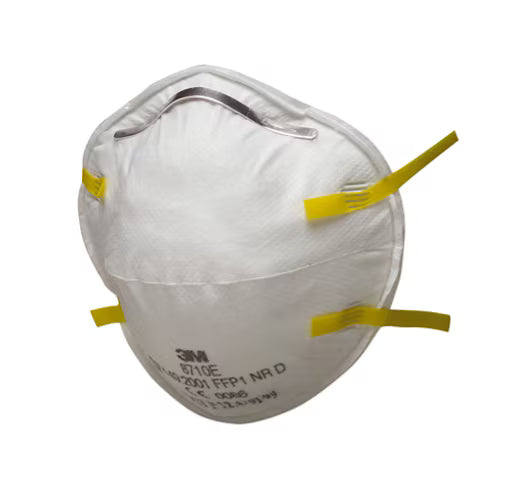 3M 8710 Respiratore FFP1 Antipolvere Senza Valvola | Confezione 20 Pezzi
