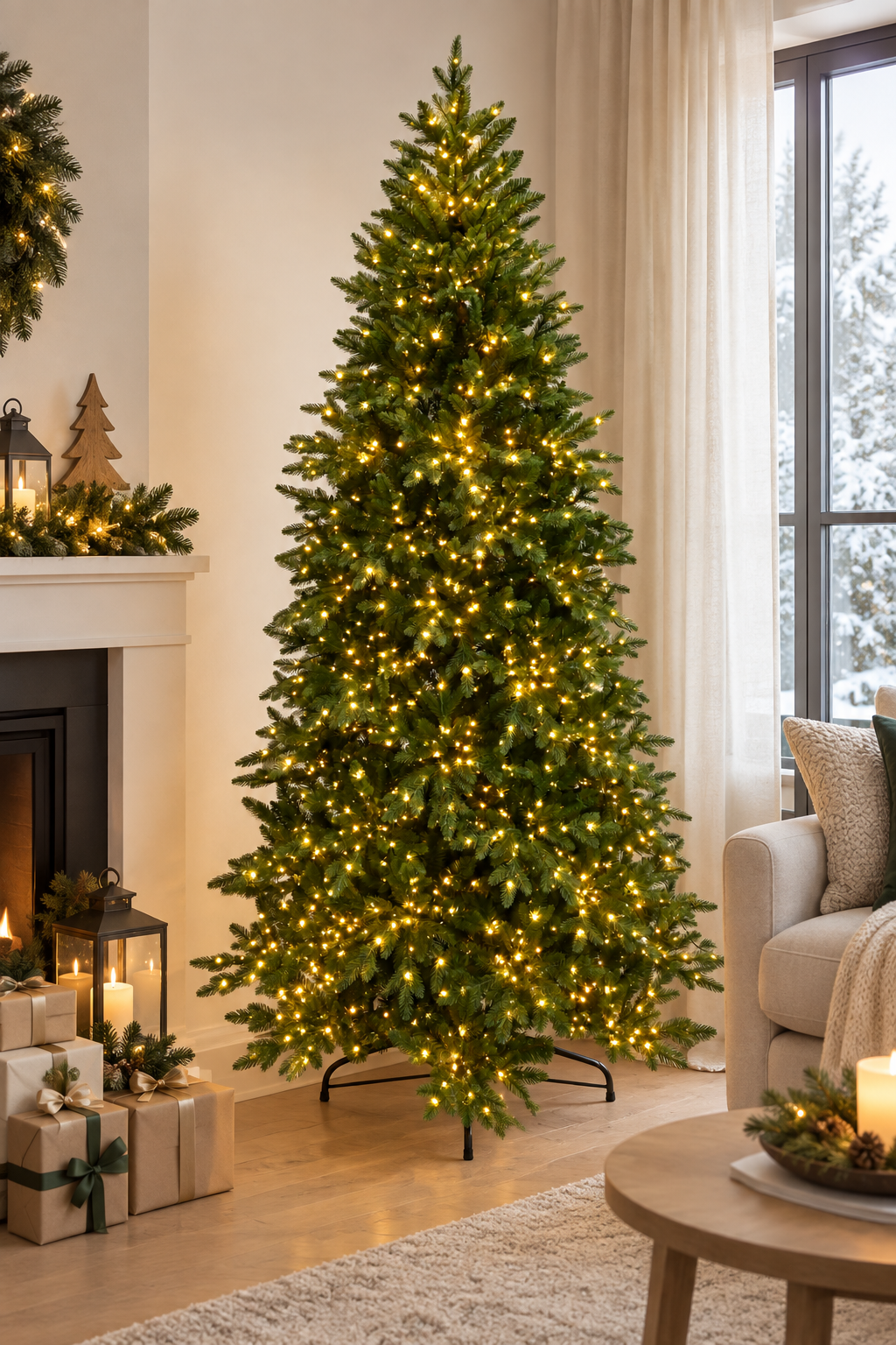 Albero di Natale Ethan Slim con Led Integrati | Xone