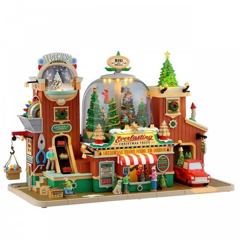 Paesaggio Fabbrica Alberi di Natale | Lemax - Perrone Shop