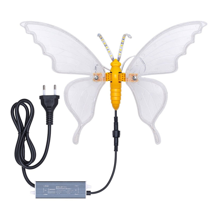 Farfalla luminosa LED 30 cm – 156 SMD Bianco Caldo - Perrone Shop