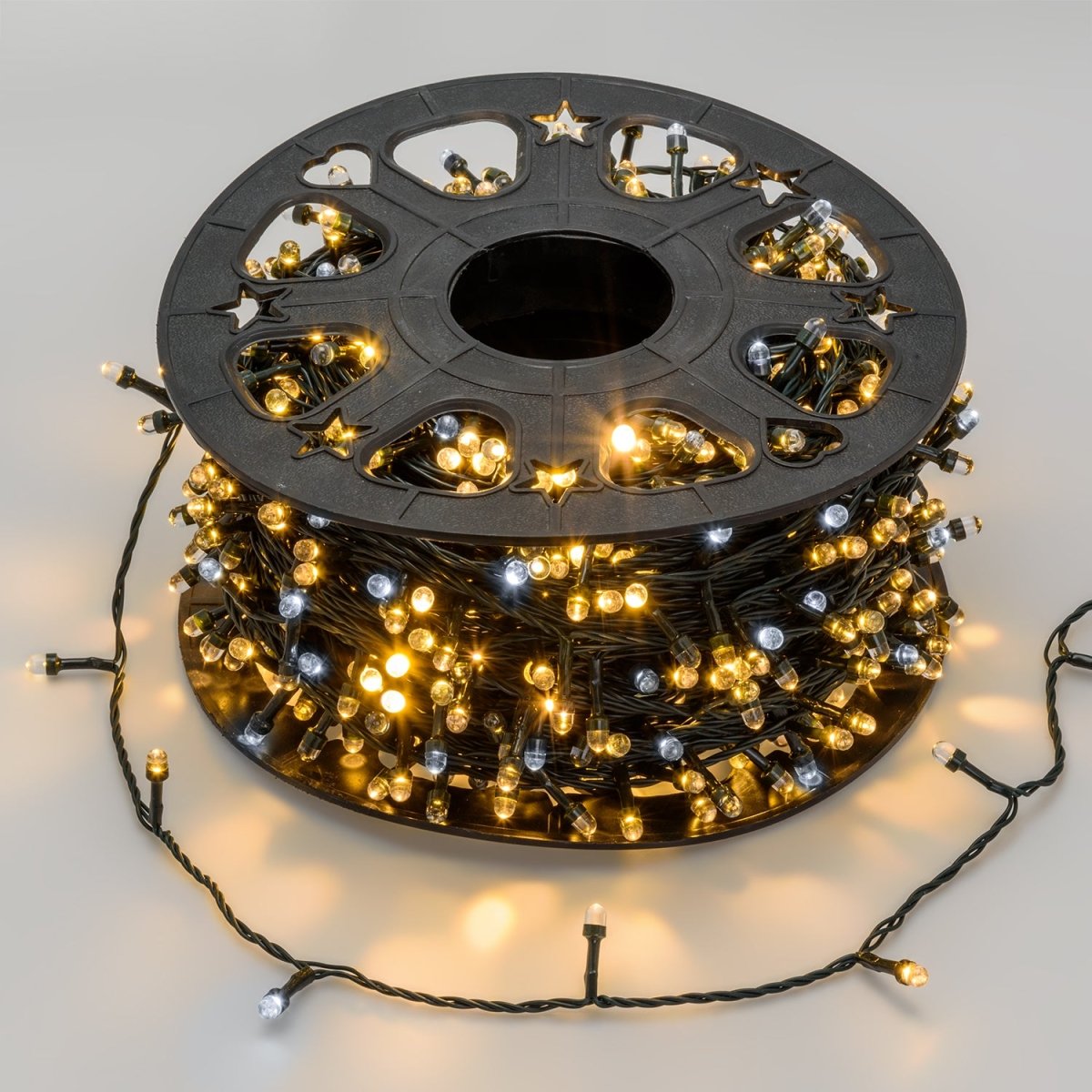 Catena Luminosa 1000 LED 100 m FlashLED Ø8 mm IP44 – Lotti - Perrone Shop