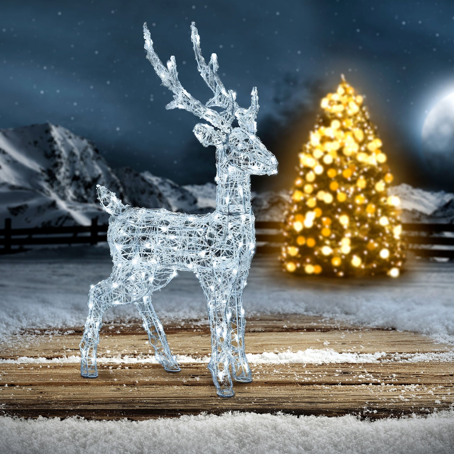 RENNA 3D USO INTERNO ED ESTERNO 3 COLORI SELEZIONABILI