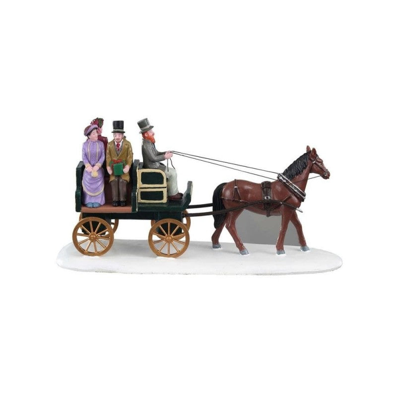 Famiglia in carrozza - Lemax