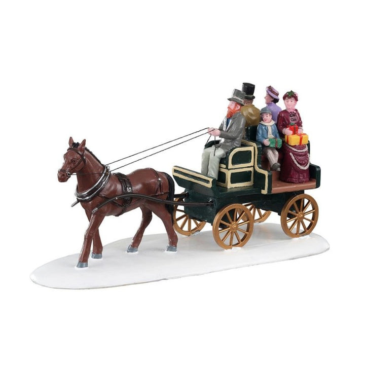 Famiglia in carrozza - Lemax