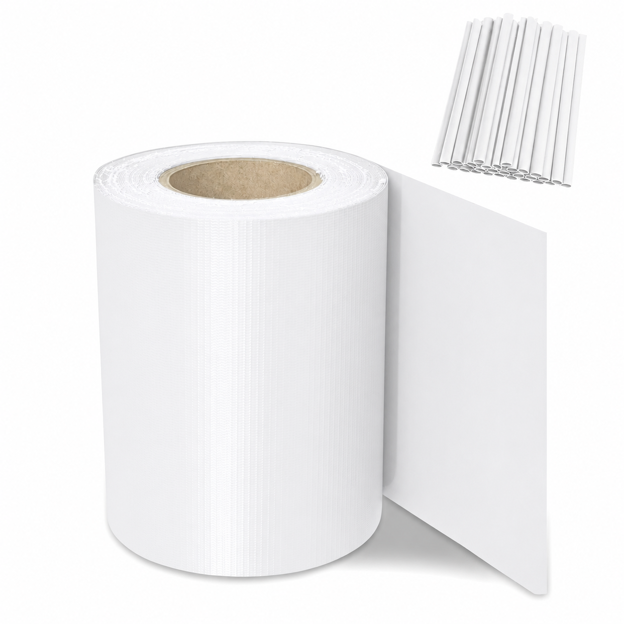 Frangivista in PVC per Balconi e Recinzioni con 20 Clip Incluse 19cm x 35 mt