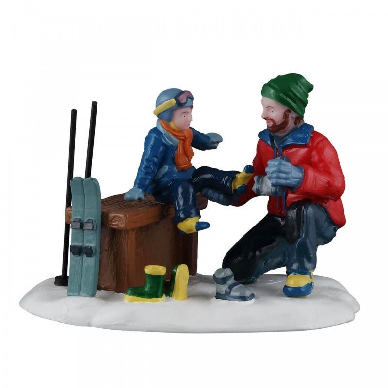 Soggetto sciare con Papà | Lemax - Perrone Shop